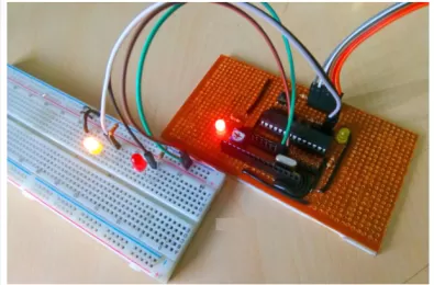 Giao tiếp LED với vi điều khiển AVR